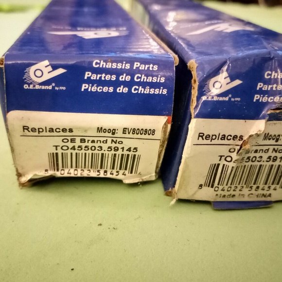 SET OF 2 - Steering Tie Rod End O.E. Brand TO45503.59145 Lexus Toyota - Picture 3 of 3